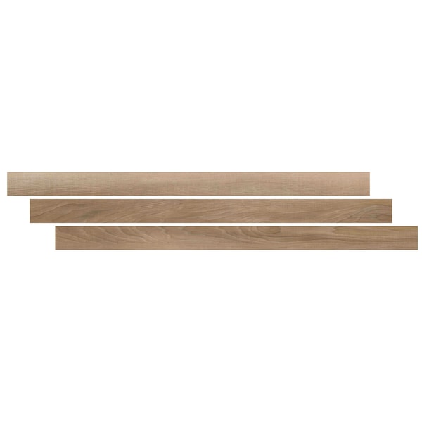 Ackland 0.27 in. T x 94 in. L x 1.77 in. W Granville Maple Luxury Vinyl Flooring Trim T Molding AKVTVGRMA-T - main